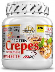 AMIX Mr. Popper's Protein Crepes, Vanilka 520 g