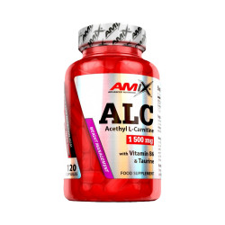 Amix Nutrition ALC - s Taurinem a Vitamínem B6 - 120 kapslí