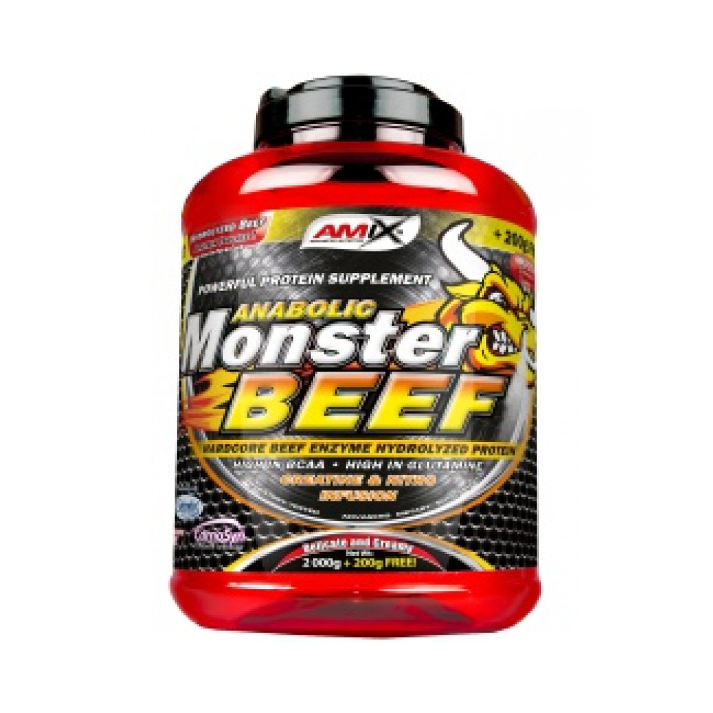 Amix Nutrition Anabolic Monster Beef Protein 1kg - vanilka, limetka