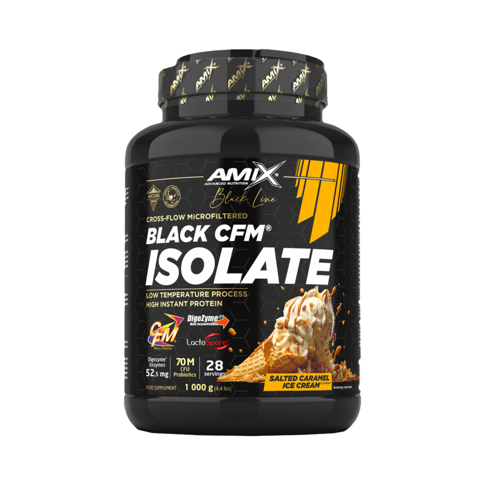 Amix Nutrition Black CFM Isolate 1000g - mango, ananas