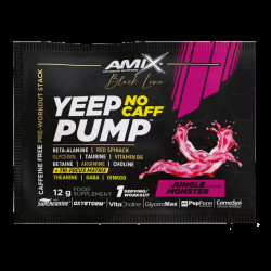 Amix Nutrition Black Line Yeep Pump No caff 360g - jungle monster