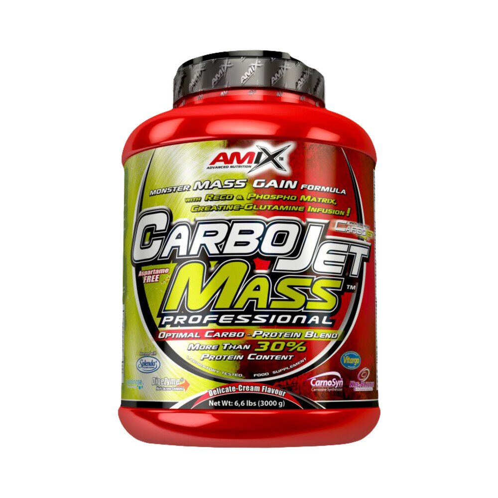 Amix Nutrition CarboJet Mass Professional 3kg - čokoláda