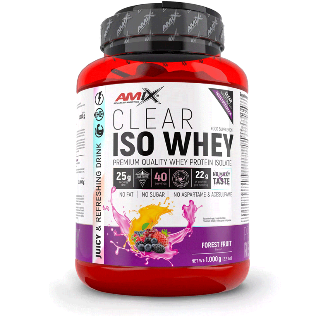 Amix Nutrition Clear ISO Whey 1000g - citron, limetka