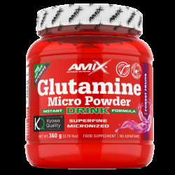 Amix Nutrition Glutamine Micro Powder Drink 360g - mango