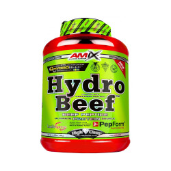 Amix Nutrition HydroBeef Peptide Protein 1kg - moca chocolate coffee