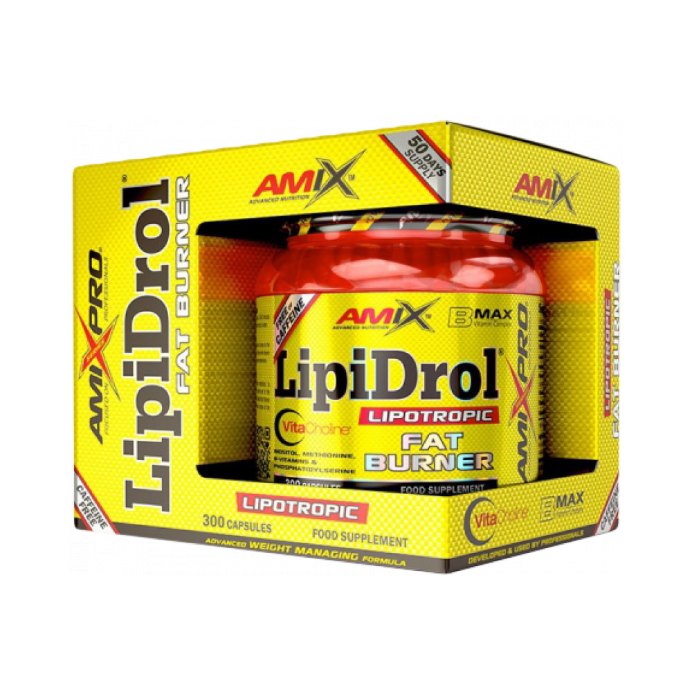 Amix Nutrition LipiDrol Fat Burner - 300 kapslí