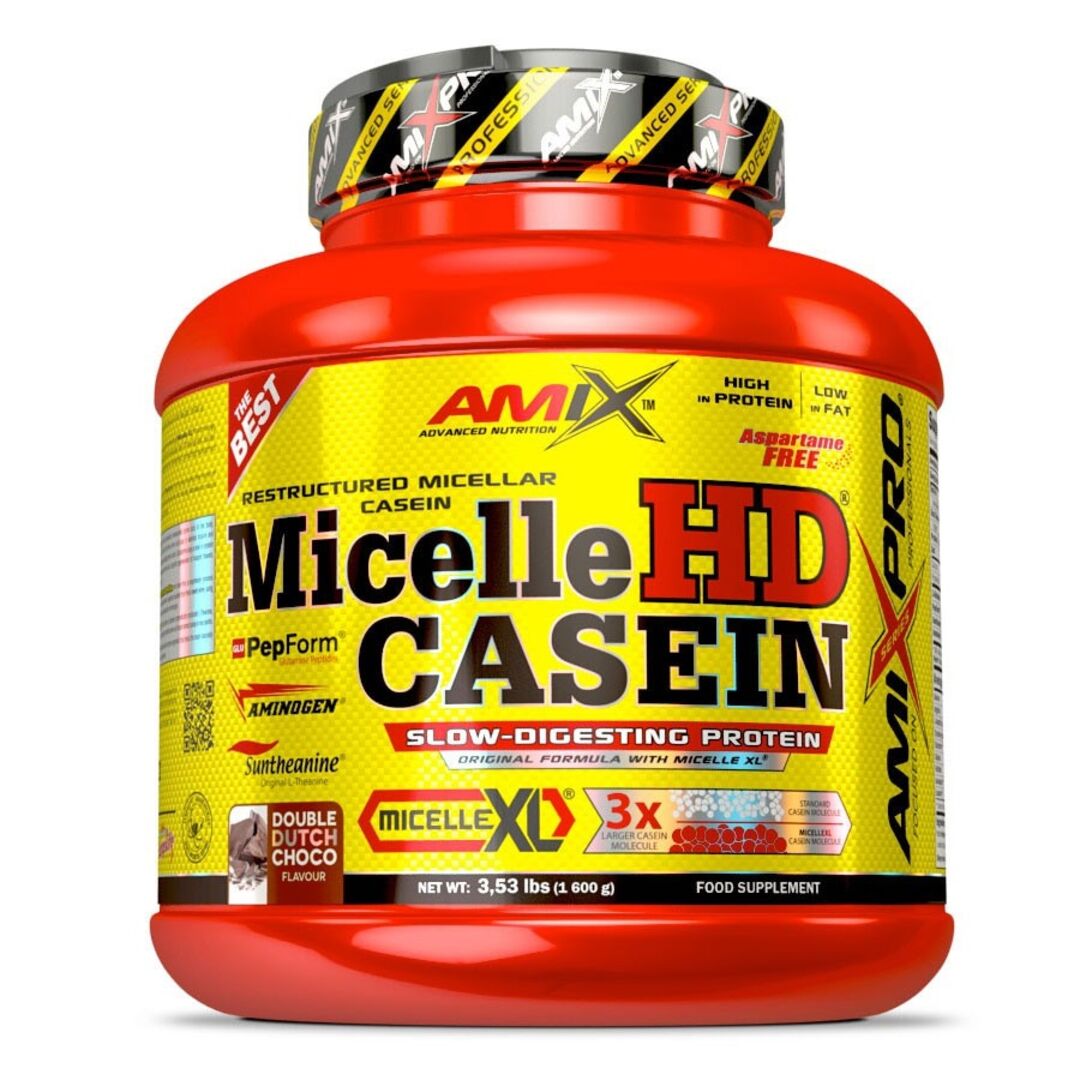 Amix Nutrition MicelleHD Casein 1600g - jahoda