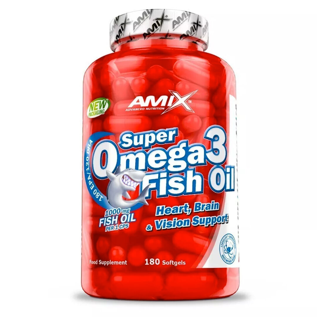 Amix Nutrition Super Omega 3 Fish Oil - 90 kapslí