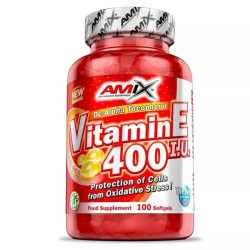 Amix Nutrition Vitamin E400 I.U. - 100 kapslí