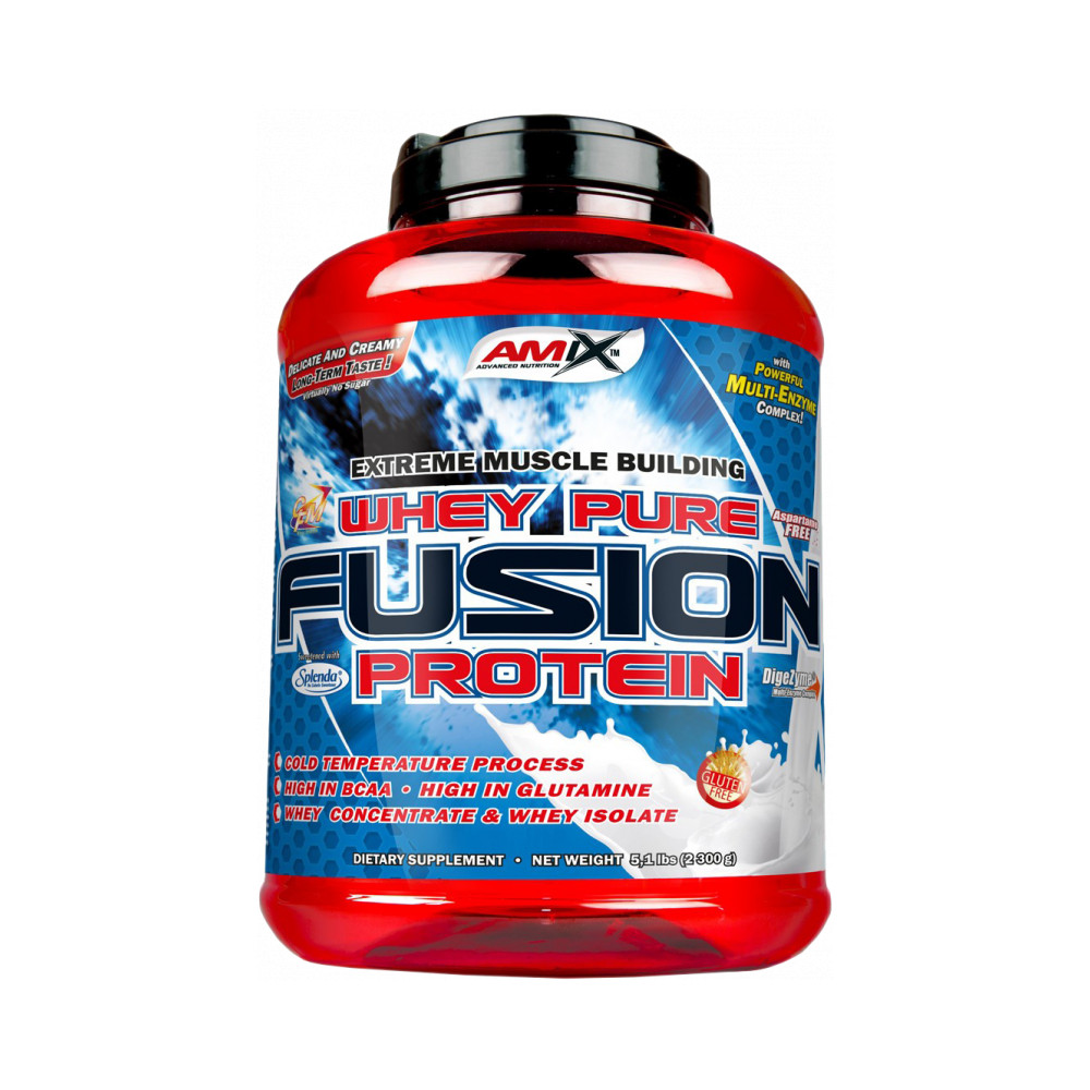 Amix Nutrition Whey Pure Fusion Protein 1kg - čokoláda, kokos