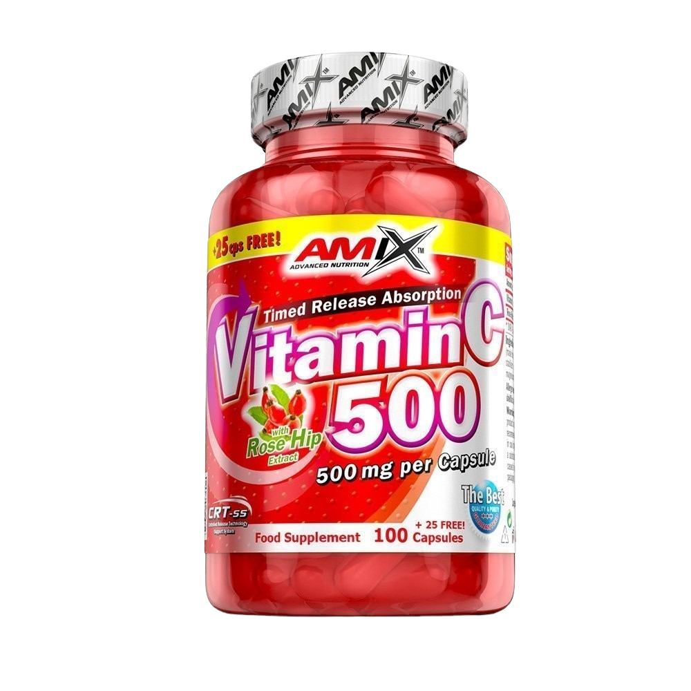 AMIX Vitamin C 500 mg 125 kapslí