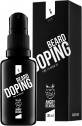 ANGRY BEARDS Beard Doping Přípravek na růst vousů (měsíční kůra) 30 ml