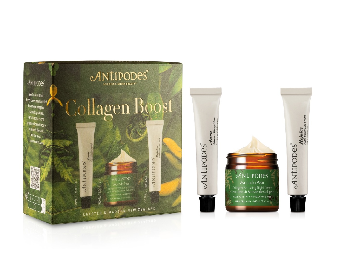 Antipodes Collagen Boost dárkové balení