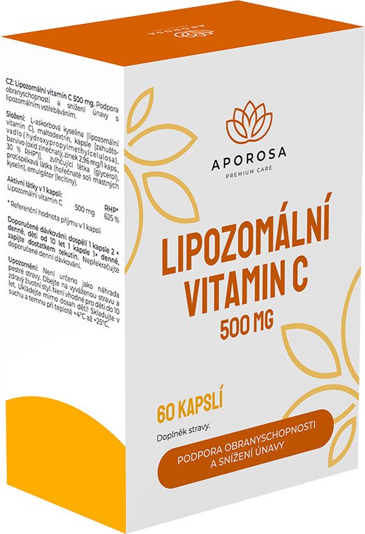 APOROSA Lipozomální vitamin C 500 mg 60 kapslí