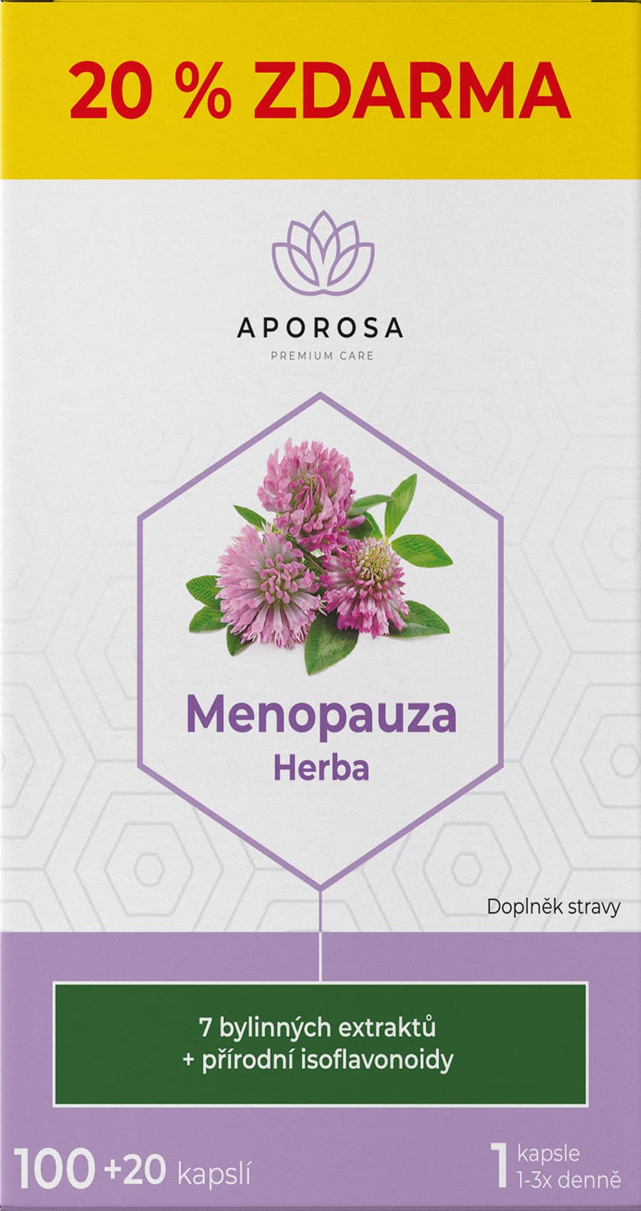 APOROSA Menopauza Herba 120 kapslí