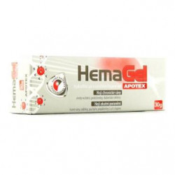 APOTEX HemaGel 30 g, poškozený obal