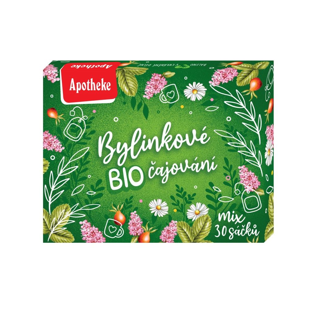 Apotheke Bylinkové BIO čajování mix 30 sáčků