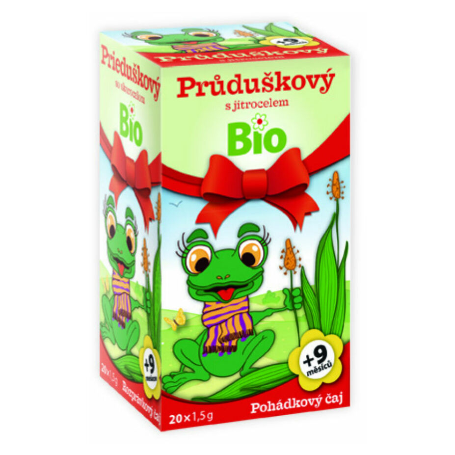 APOTHEKE Pohádkový čaj Průduškový s jitrocelem BIO 20x 1,5 g sáčků