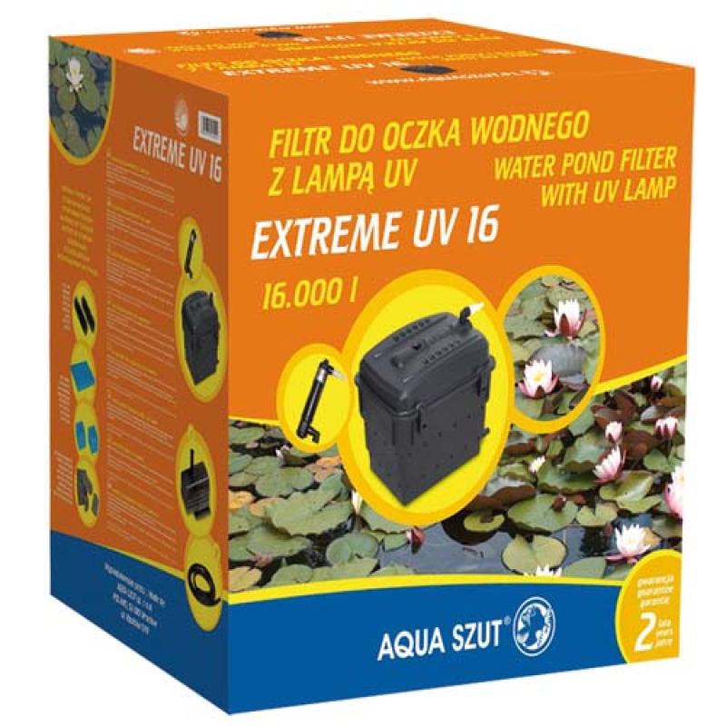 Aqua Exotic AQUA SZUT EXTREME UV 16 16.000l, 2.500 l/h,  5 druhů filtračního materiálu s