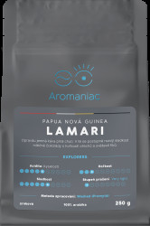 AROMANIAC Papua Nová Guinea Lamari - zrnková 250 g