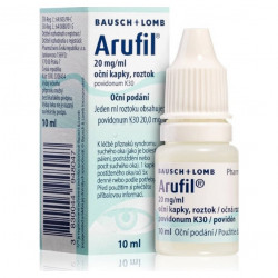 ARUFIL 20mg/ml oční kapky, roztok 10 ml