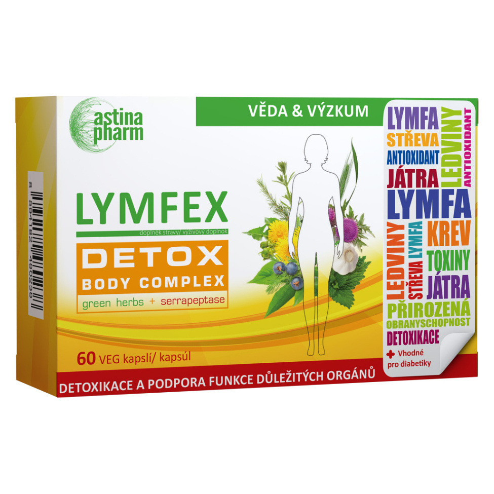 ASTINA Lymfex detox 60 kapslí