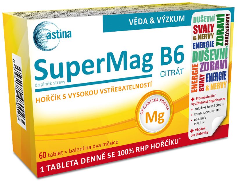 Astina SuperMag B6 60 kapslí