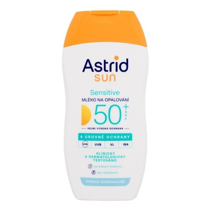 ASTRID Sun Mléko na opalování pro citlivou pokožku OF 50+ 150 ml