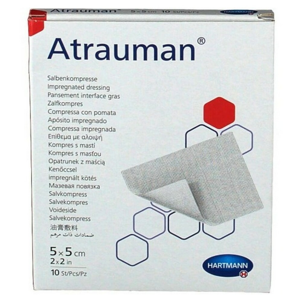 ATRAUMAN Kompres sterilní 5x5 cm 10 kusů