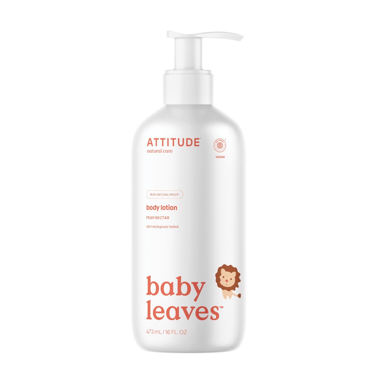 ATTITUDE Baby Leaves Tělové mléko hruška 473 ml