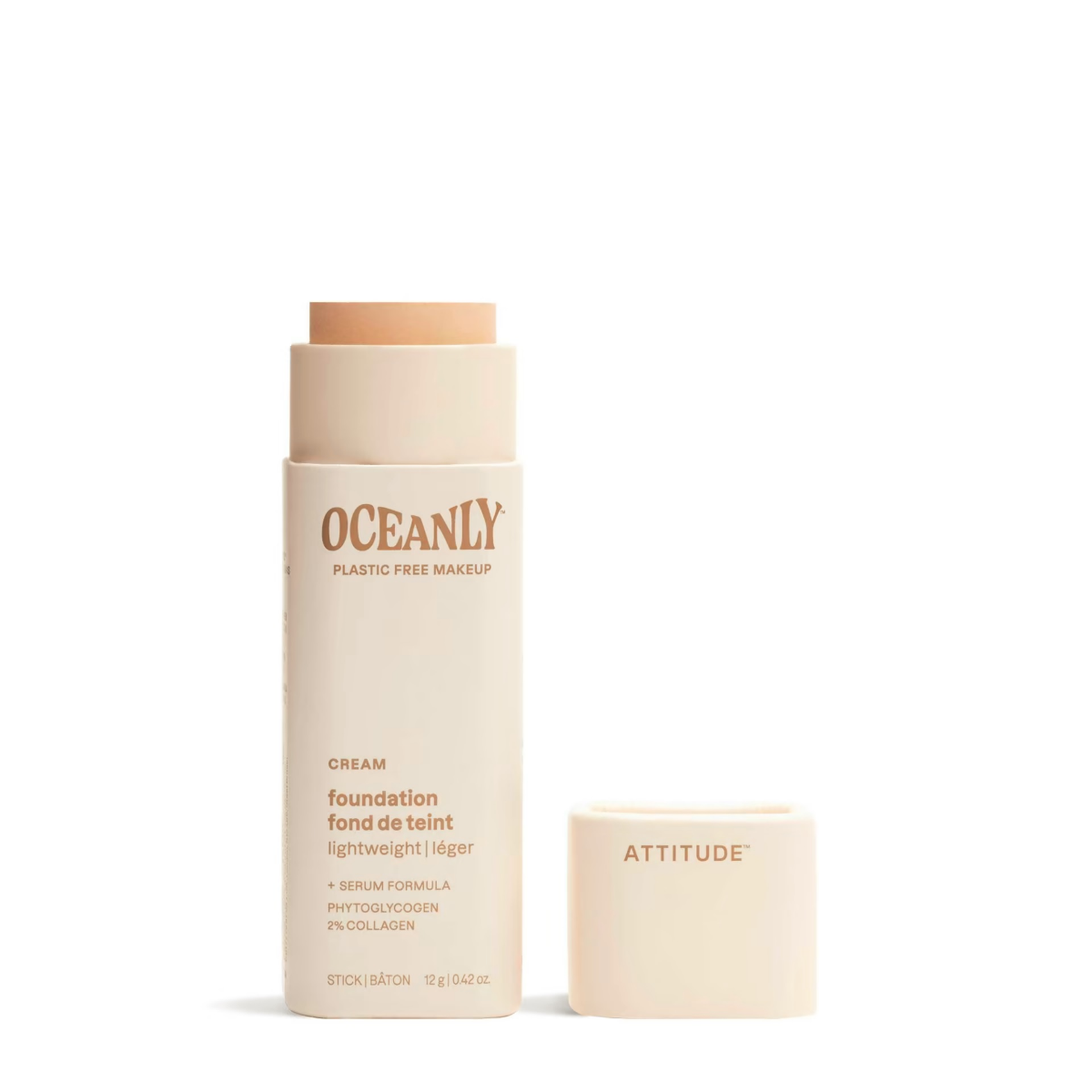 ATTITUDE Oceanly Tuhý make-up Cream 12 g