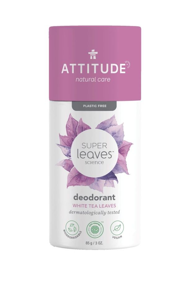 ATTITUDE Super leaves Přírodní tuhý deodorant listy bílého čaje 85 g