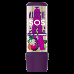 AUSSIE SOS Deep Repair 3 Minute Miracle Maska na intenzivní péči o vlasy 225 ml