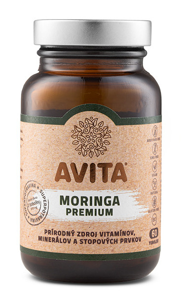 AVITA Moringa premium, 60 kapslí