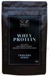 B-FIT CLUB Whey Protein Čokoláda-kokos 300 g