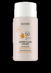 BABÉ Pleť - Super Fluid Color SPF 50 (Tónovaný) 50 ml