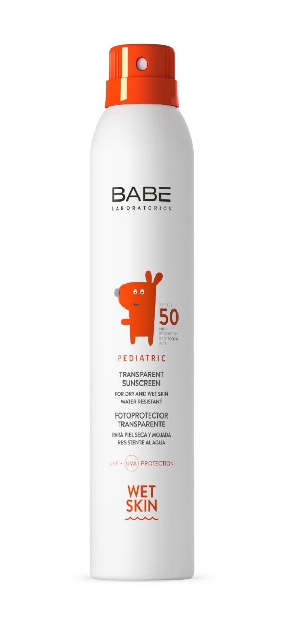 Babé Transparentní opalovací sprej Kids SPF50 200 ml