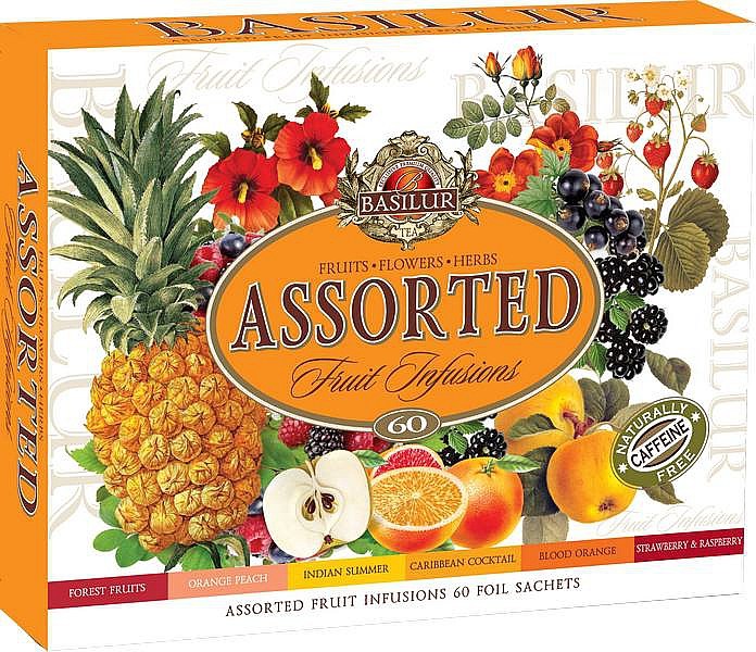 BASILUR Fruit Infusions Assorted sáčky 60 ks