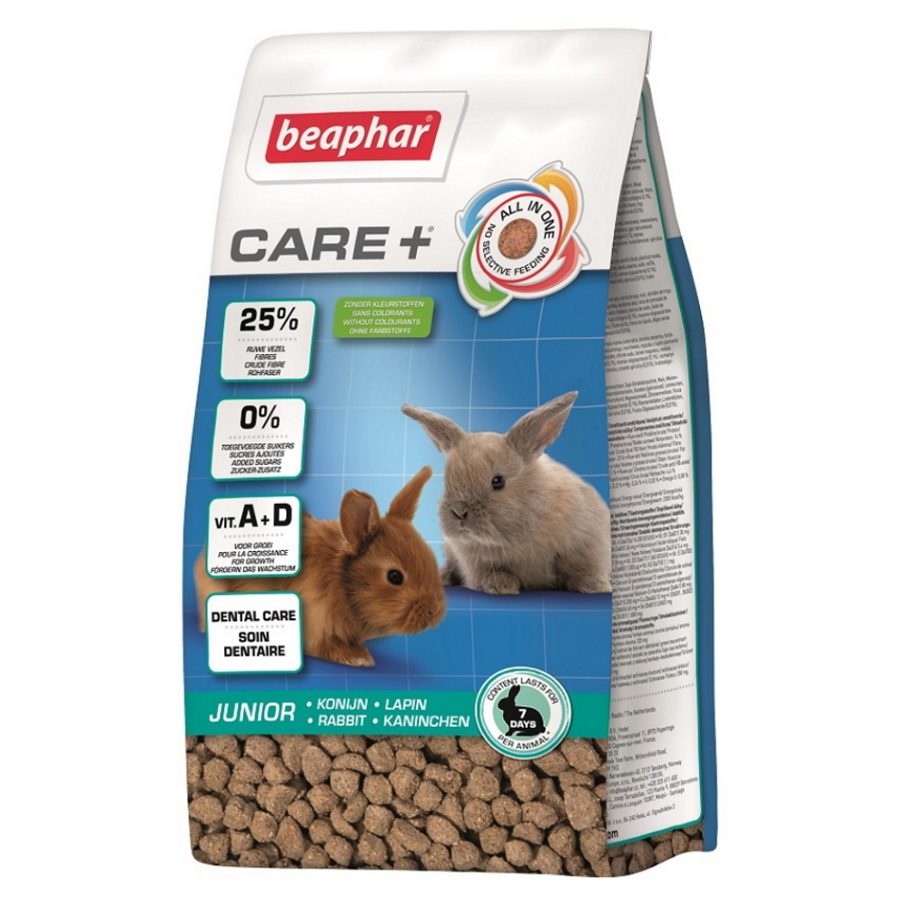 BEAPHAR Care+ krmivo junior králík 1,5 kg