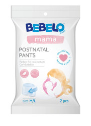 BEBELO Mama Postnatal Pants vel. M/L poporodní kalhotky 2 ks