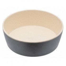 BECOBOWL Bambusová miska pro psa coastal grey vel. S 1 kus