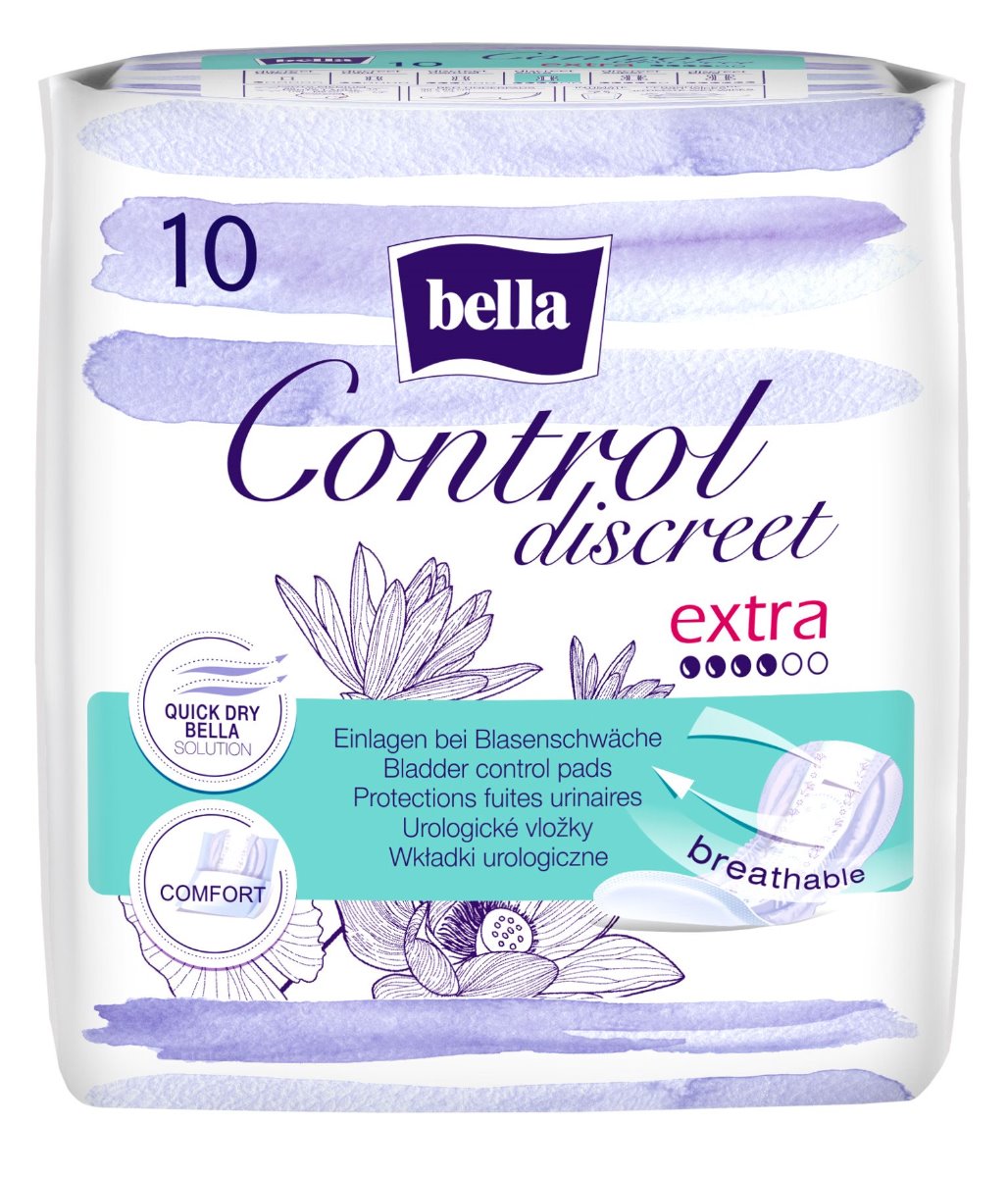 Bella Control Discreet extra urologické vložky 10 ks