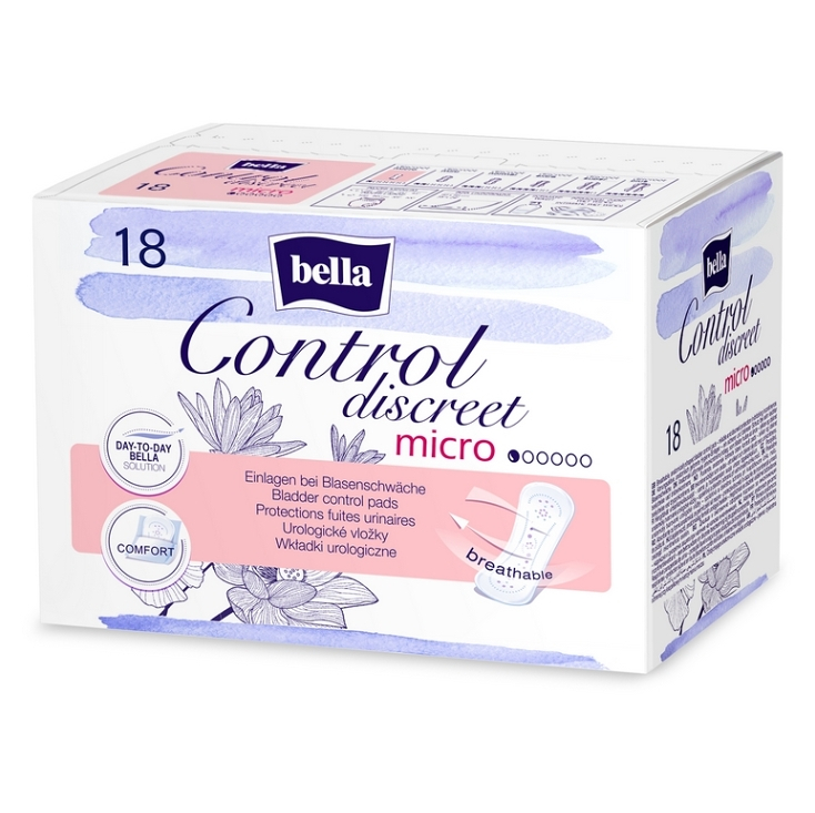 BELLA Control discreet micro 18 kusů