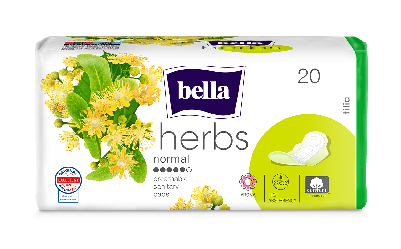 Bella Herbs Tilia Normal hygienické vložky 20 ks