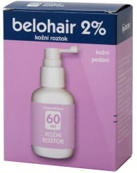 BELOHAIR 2 % dermální roztok 60 ml