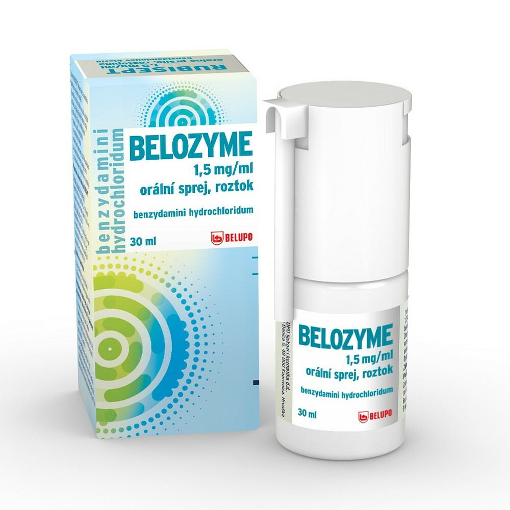 BELOZYME 1.5mg/ml orální sprej 30 ml