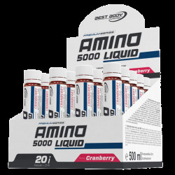 Best Body Amino liquid 5000 20 x 25ml - brusinka