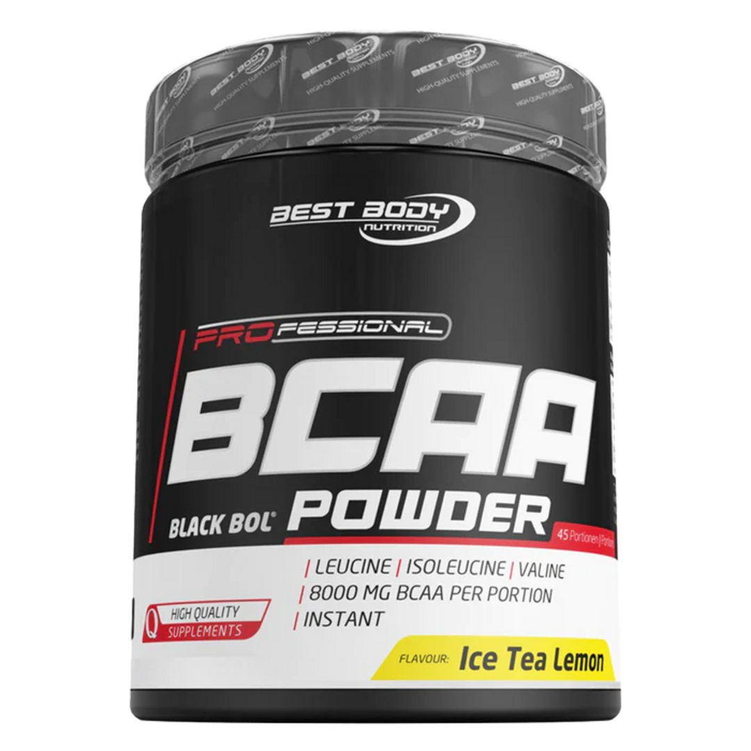 Best Body Professional BCAA powder 450g - ledový citronový čaj