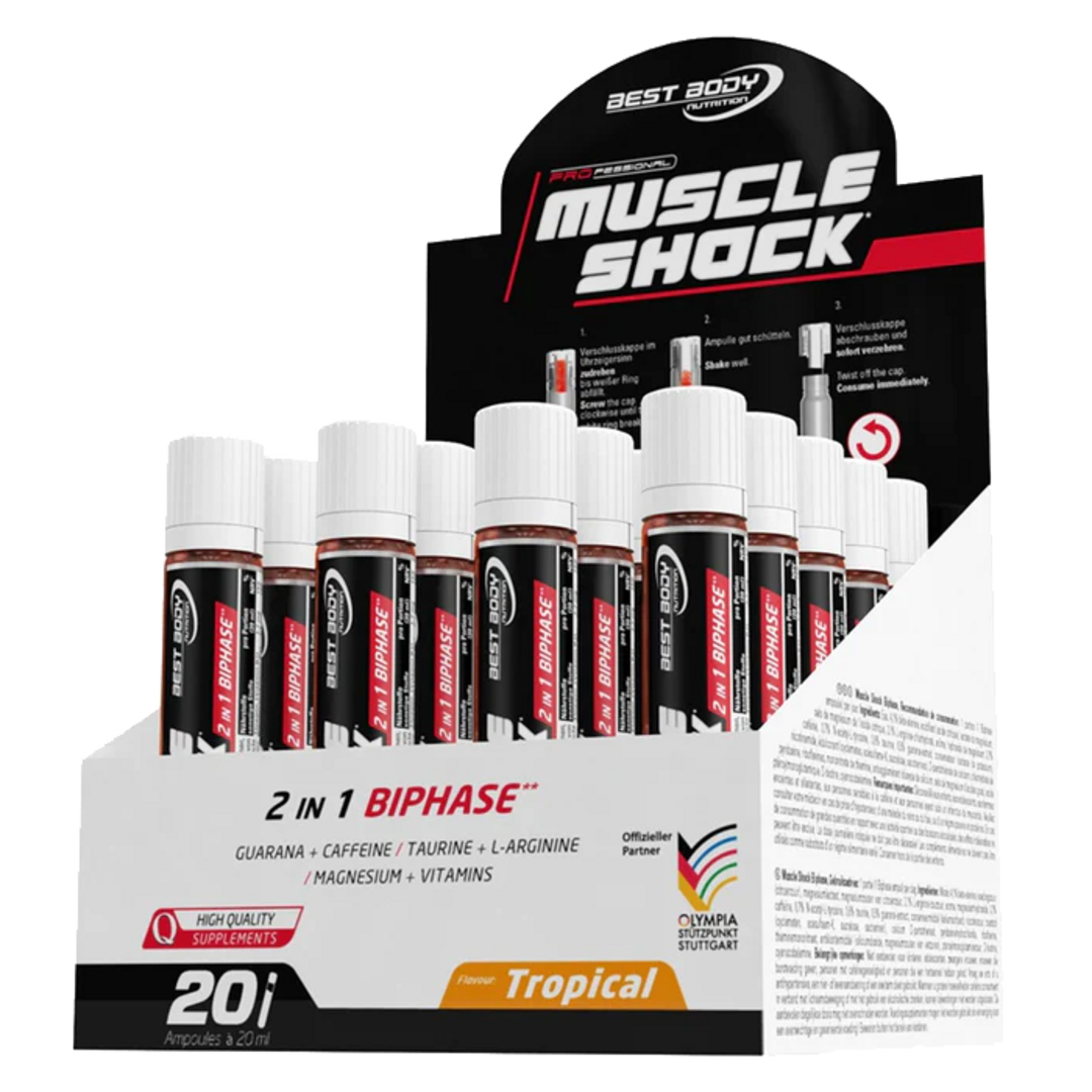 Best Body Professional Muscle shock 2in1 20 x 20ml - tropical