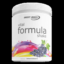 Best Body Vital formula shake 500g - černý rybíz